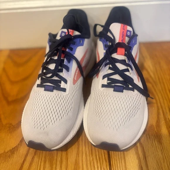 Brooks Launch 8 Gray Purple Womens US Size 9.5 EUR 41 1203461B520 Running Shoes - Picture 2 of 11